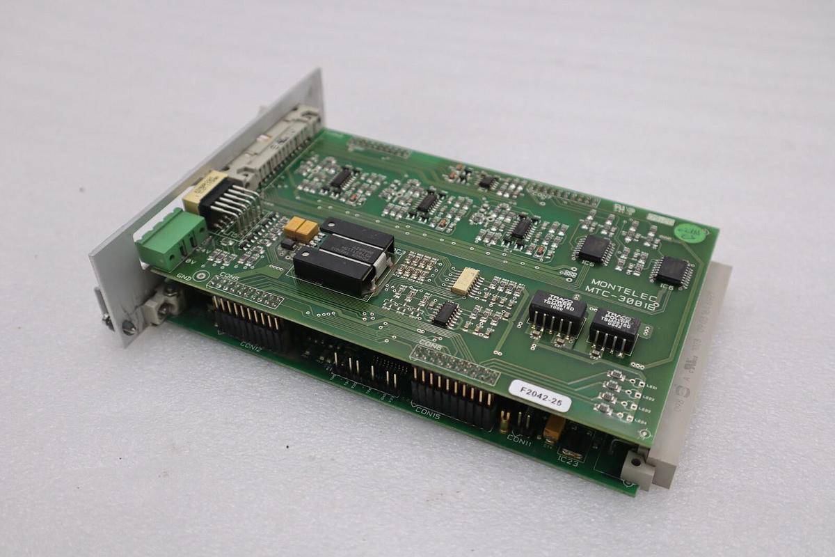 Used PASABAN MONTELEC MTC3001-DC DRIVE CONTROL PLC #3977-A