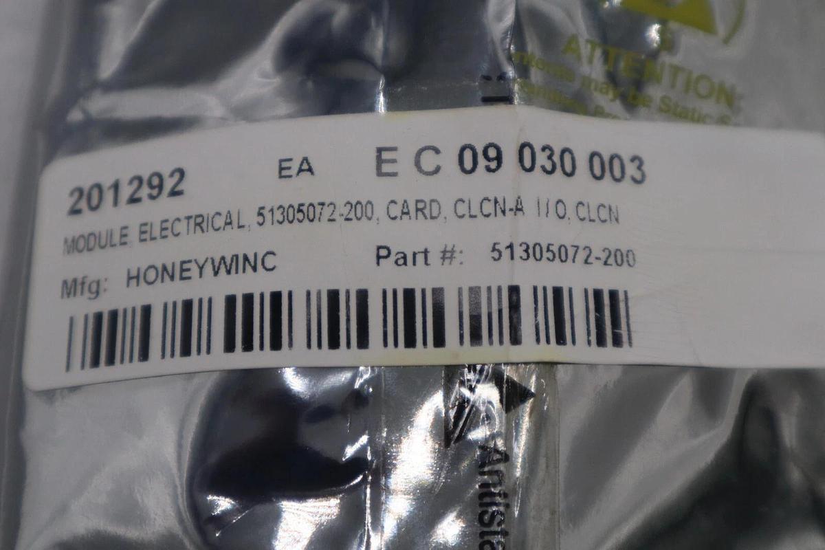 NEW Honeywell 51305072-200 CLCNI0 REV M Board STOCK G657