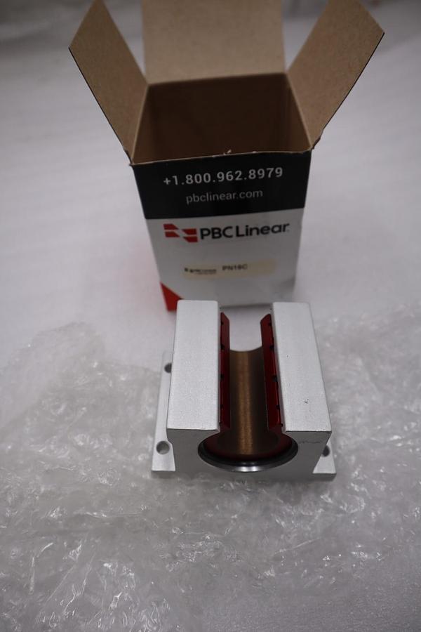 Pacific Bearing PN16C 1" Pillow Block Linear Bearing STOCK H877A