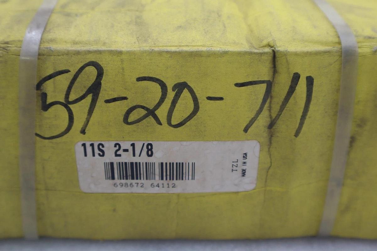 Used NEW TB Woods 11S218 Sure-Flex Sleeve Coupling Flange Bore 2-1/8" STOCK B-732