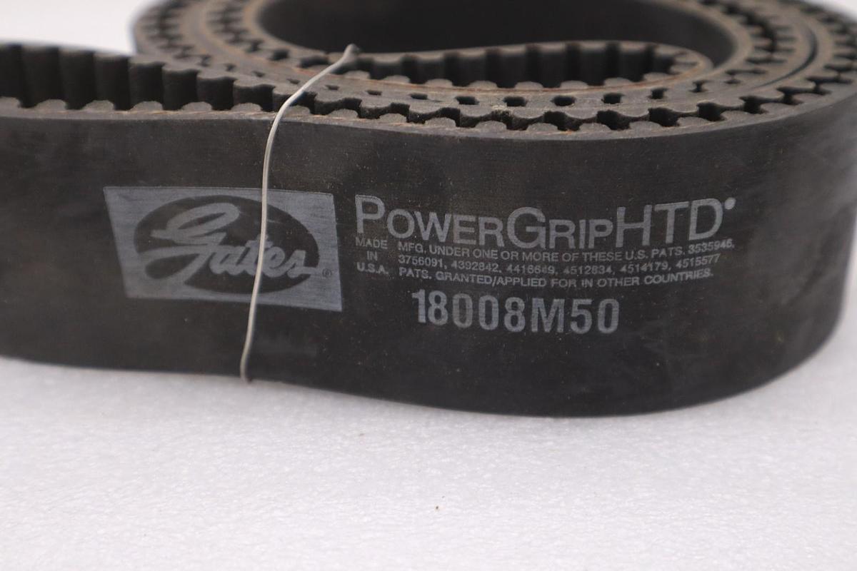 LOT OF 2 - Gates 18008M50 Powergrip V-Belt - STOCK M-11A