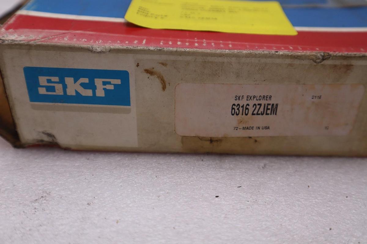 Used SKF 6316 2ZJEM / 63162ZJEM (NEW WITH BOX) BEARING STOCK CC83