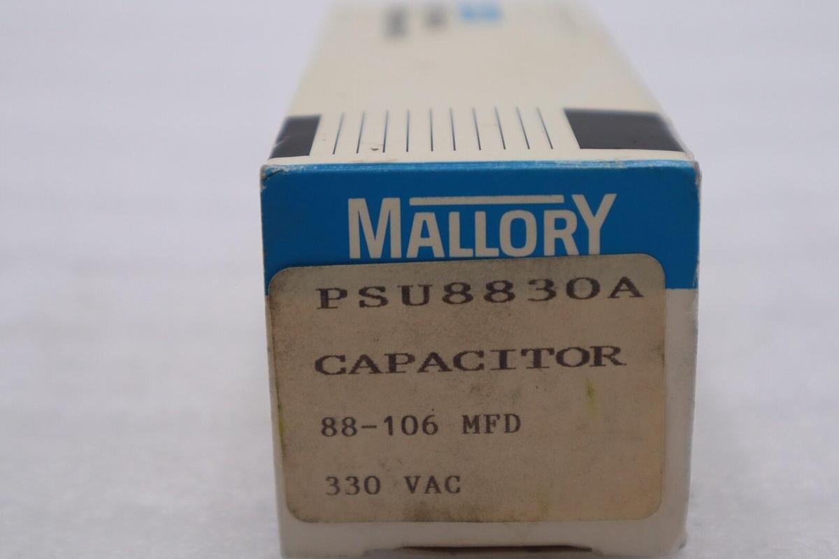 Used MALLORY PSU8830A/PSU46015A CAPACITOR #K-2691