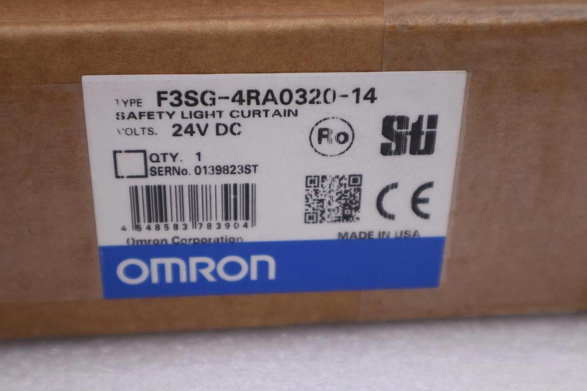 NEW OPEN BOX F3SG-4RA0320-14 OMRON detection safety light curtain STK 5604CC