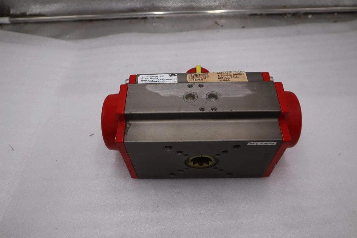 NEW OPEN BOX TRIAO DOUBLE ACTING ACTUATOR 2R80DA STOCK 5542CC