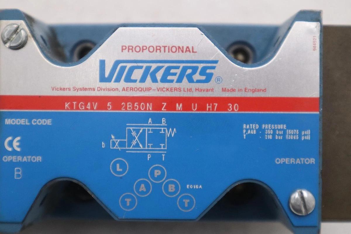 NEW Eaton Vickers KTG4V-5-2B50N-Z-M-U-H7-30 / KTG4V 5 2B50N Z M U H7 30 Valve