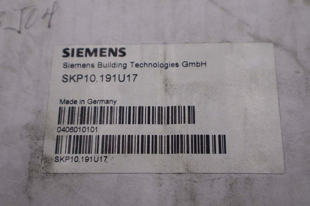 NEW SIEMENS SKP10.191U17 ACTUATOR ELECTRO-HYDRAULIC ON/OFF W/POC 120V #H208