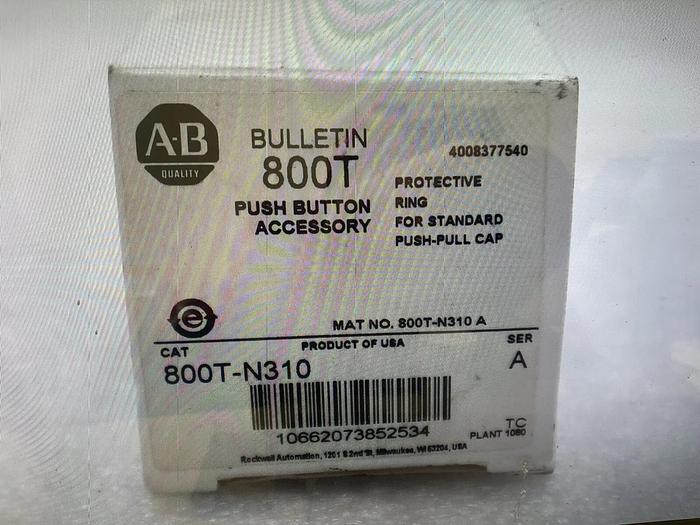 Allen Bradley 800T-N310 Series A 30mm Push Button Protective Guard STOCK 3537