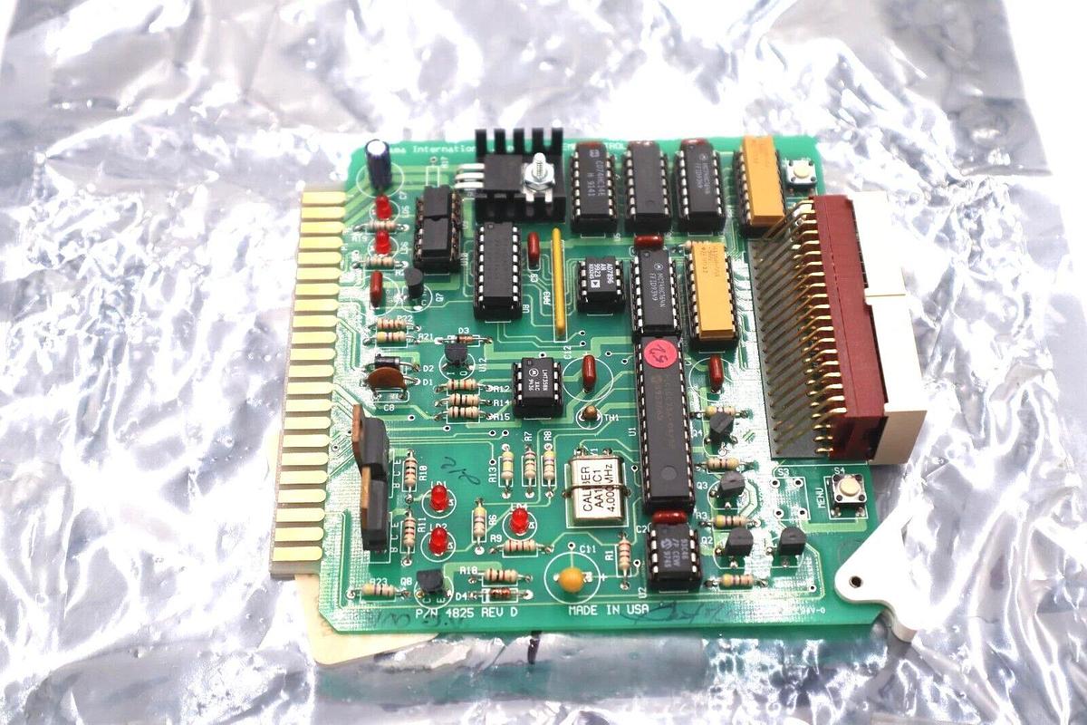 SIKAMA INTERNATIONAL P/N 4825 TEMPERATURE CONTROL BOARD REV D STOCK #2730