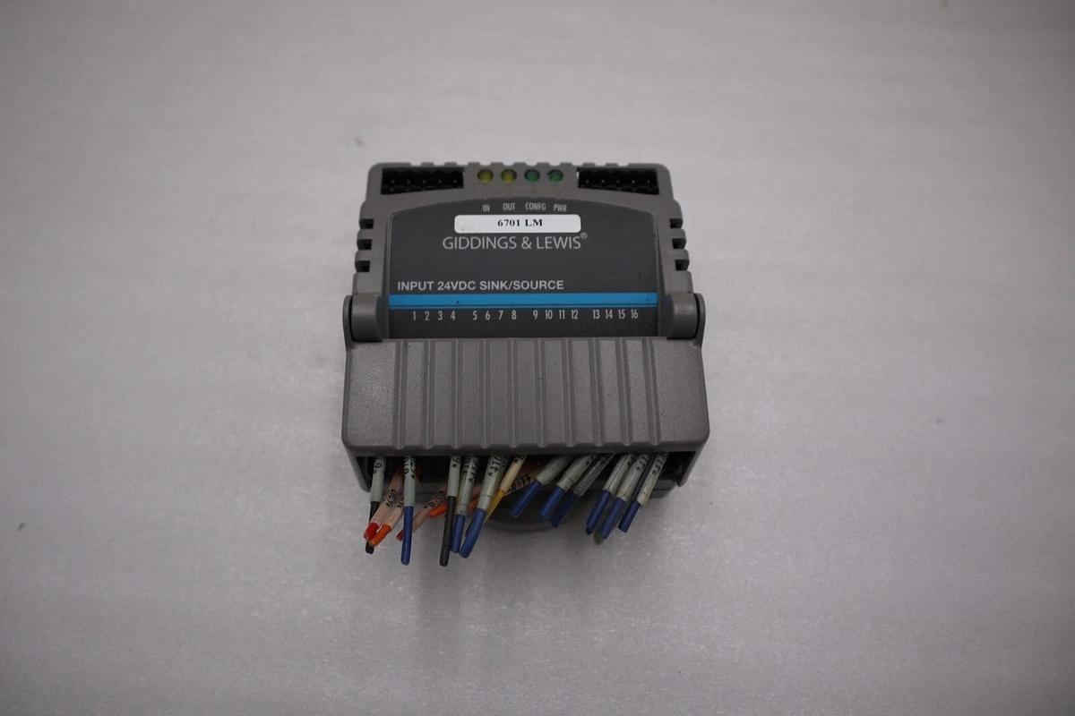 Used Giddings & Lewis M.1300.7372 R1 Input Module 24VDC SINK/SOURCE STOCK 5157A