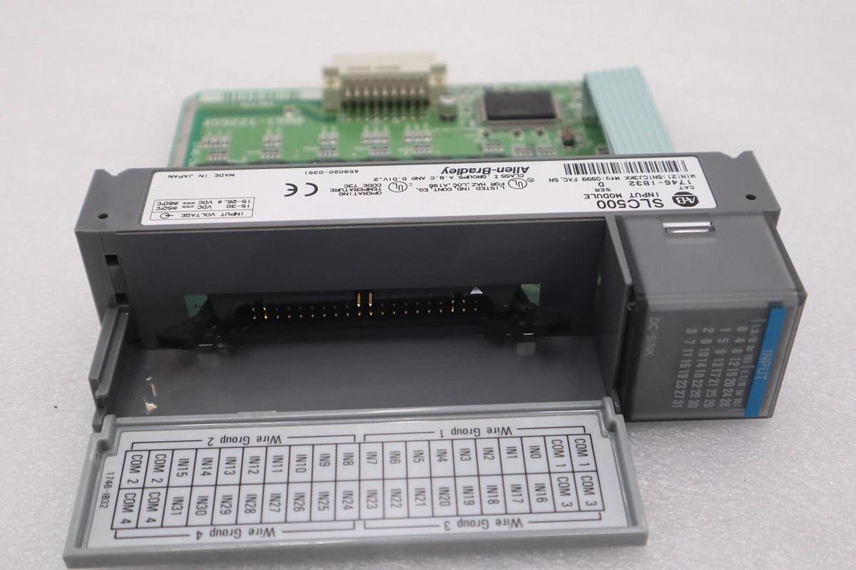 Used ALLEN BRADLEY 1746-IB32 SLC500 INPUT MODULE SER C STOCK #L-690C
