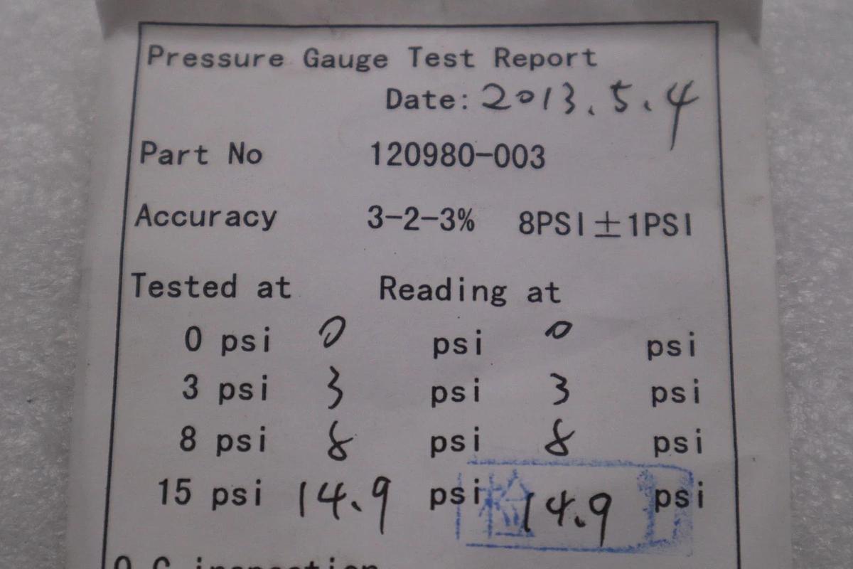 Used QUINCY AIR COMPRESSOR 120980-003 / 120980003 - NEW IN BOX - STOCK H1664A