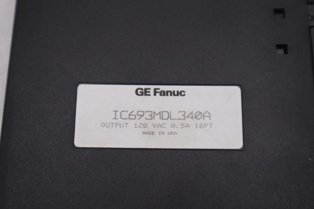 Used GE FANUC IC693MDL340A OUTPUT MODULE STOCK 5346A