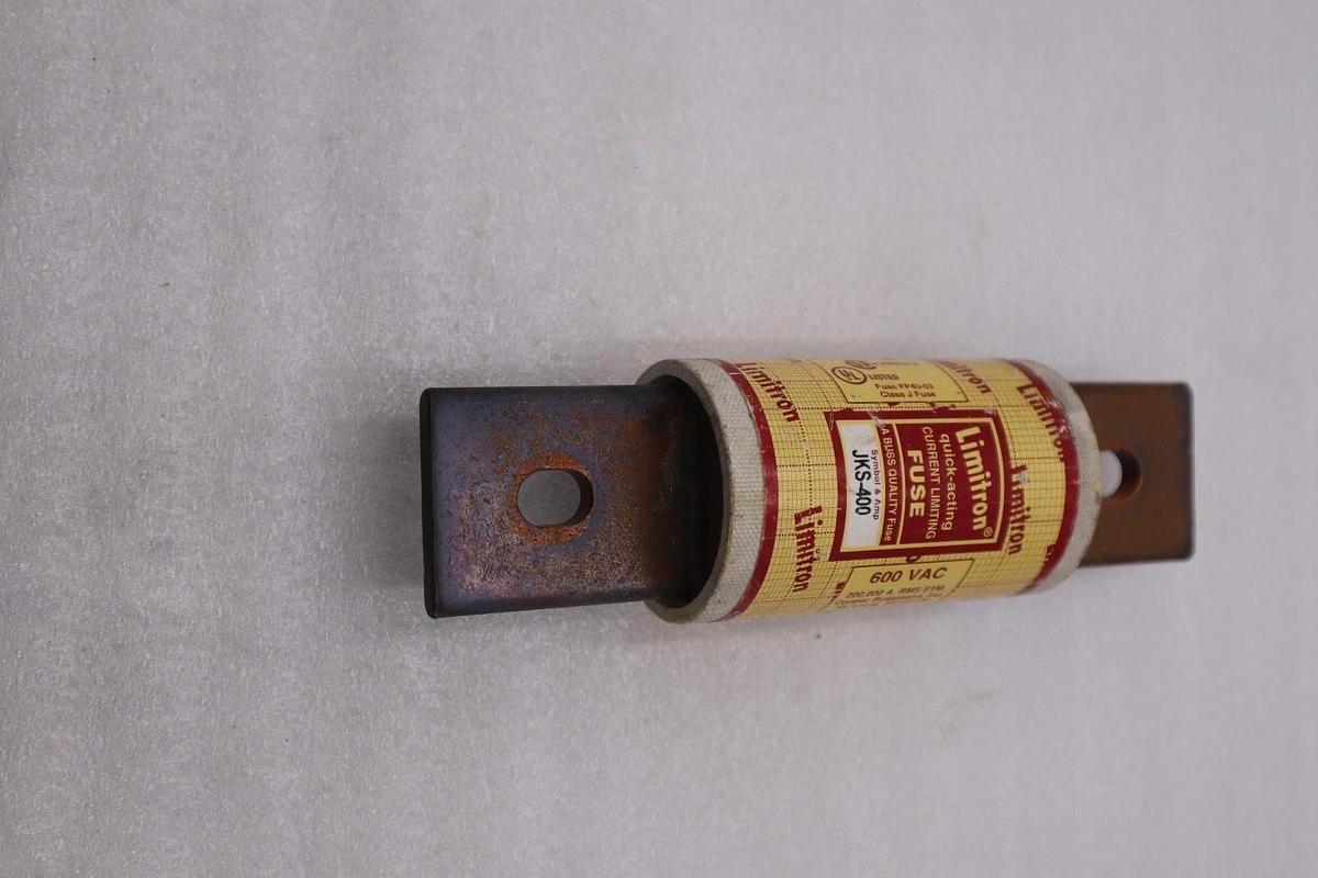 LOT OF 2 -Bussmann JKS-400 Limitron Class J Fast Acting Fuse - STOCK H-1683A 51712634007