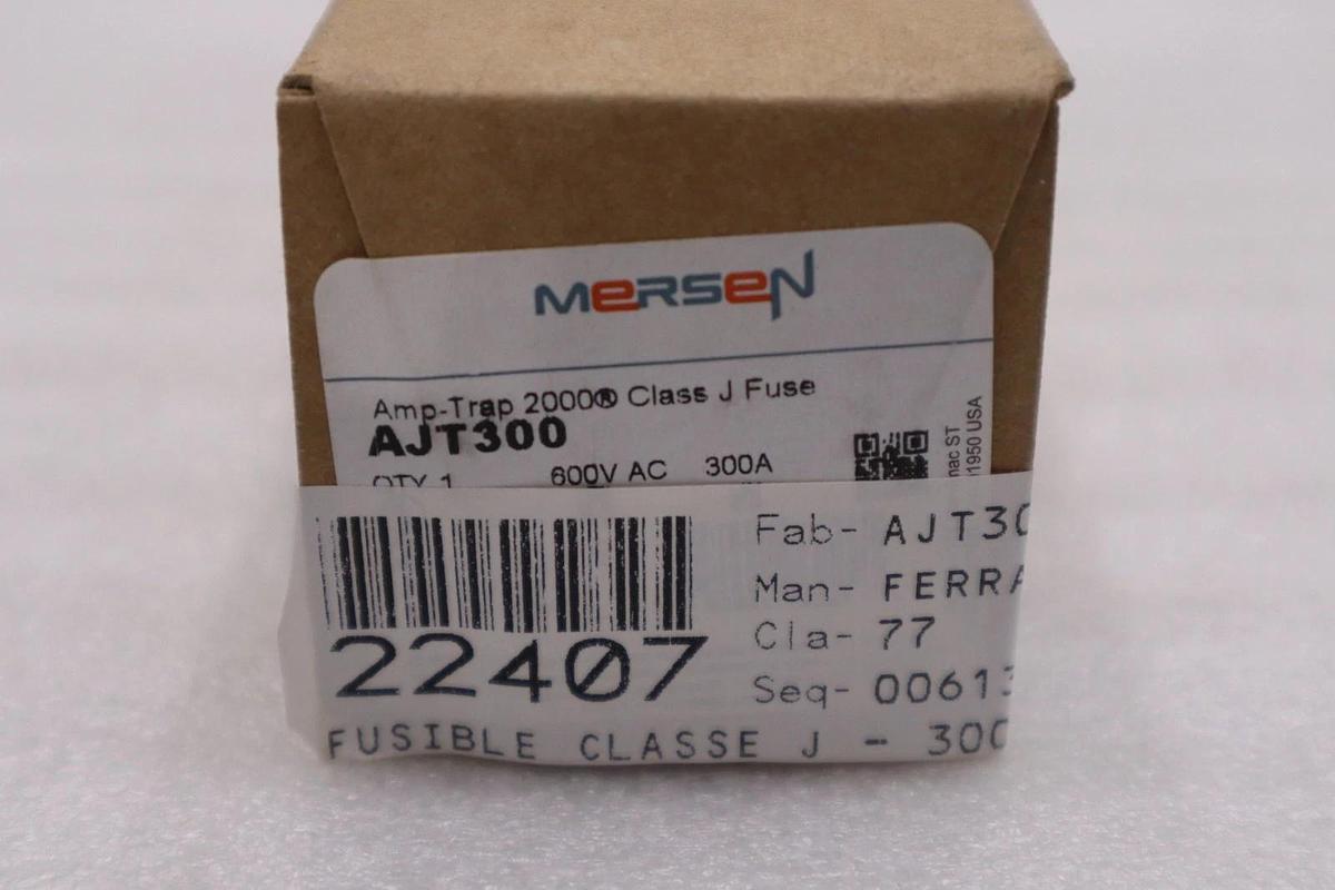 Used Mersen Ferraz Shawmut AJT300 Dual-Element Time-Delay - STOCK GF529A
