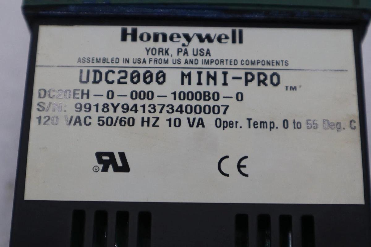 Used HONEYWELL DC20EH-0-000-1000B0-0 UNIVERSAL CONTROLLER STOCK K-380-D