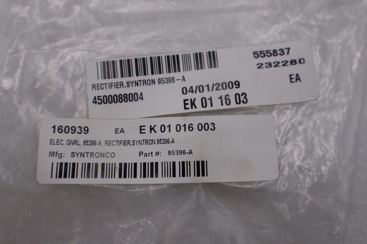 FMC Technologies 095396-A Syntron Rectifier STOCK H1597A