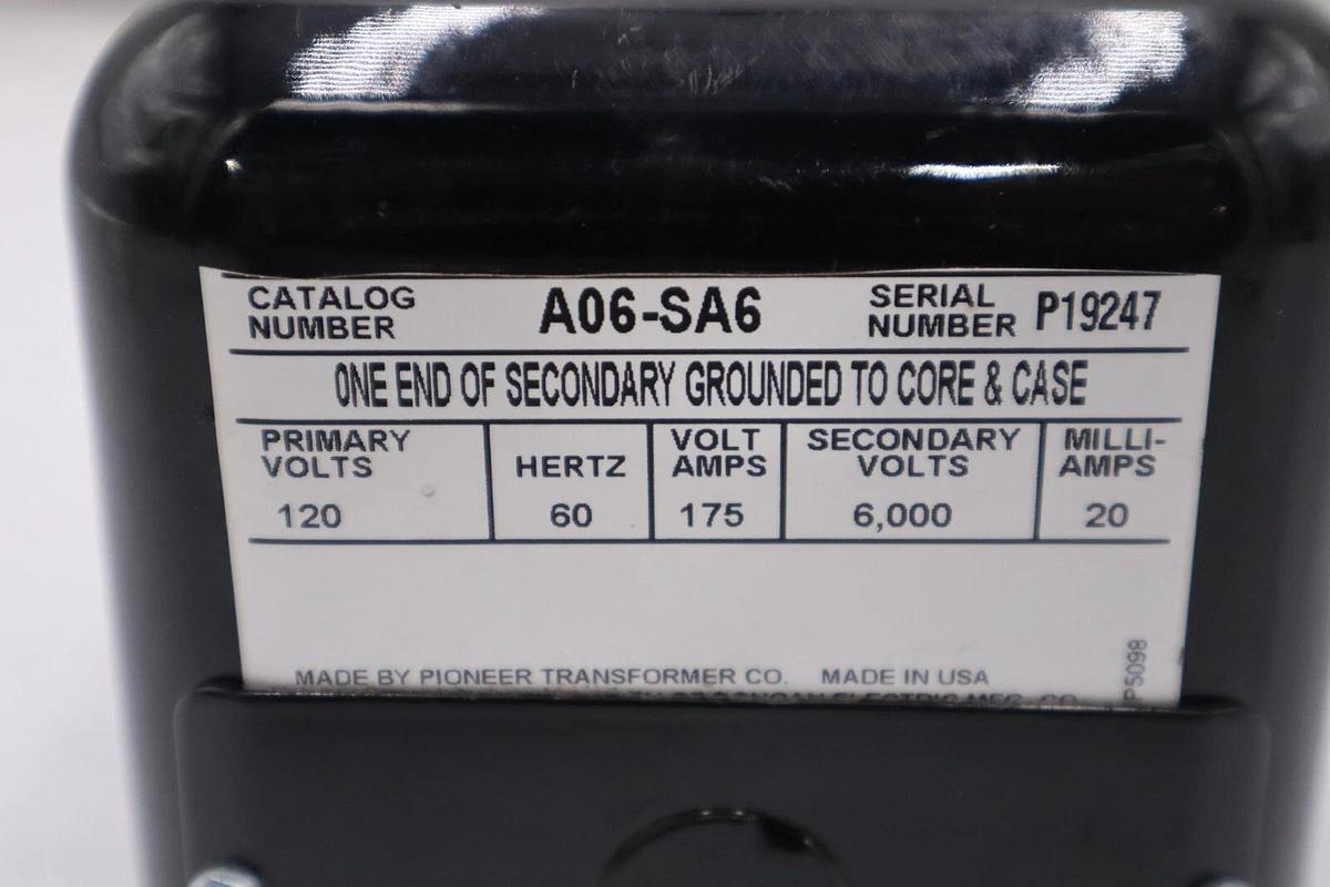 Used DONGAN A06-SA6 120V 175A - NEW NO BOX STOCK H1013