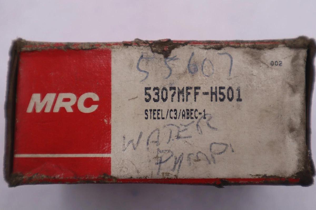 NEW MRC 5307MFF-H501 BALL BEARING SEALED DOUBLE ROW STOCK B-1116