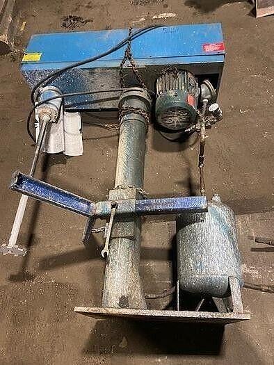 Used COWLES MODEL MLM-7.5 STC DISSOLVER MIXER 7.5 HP