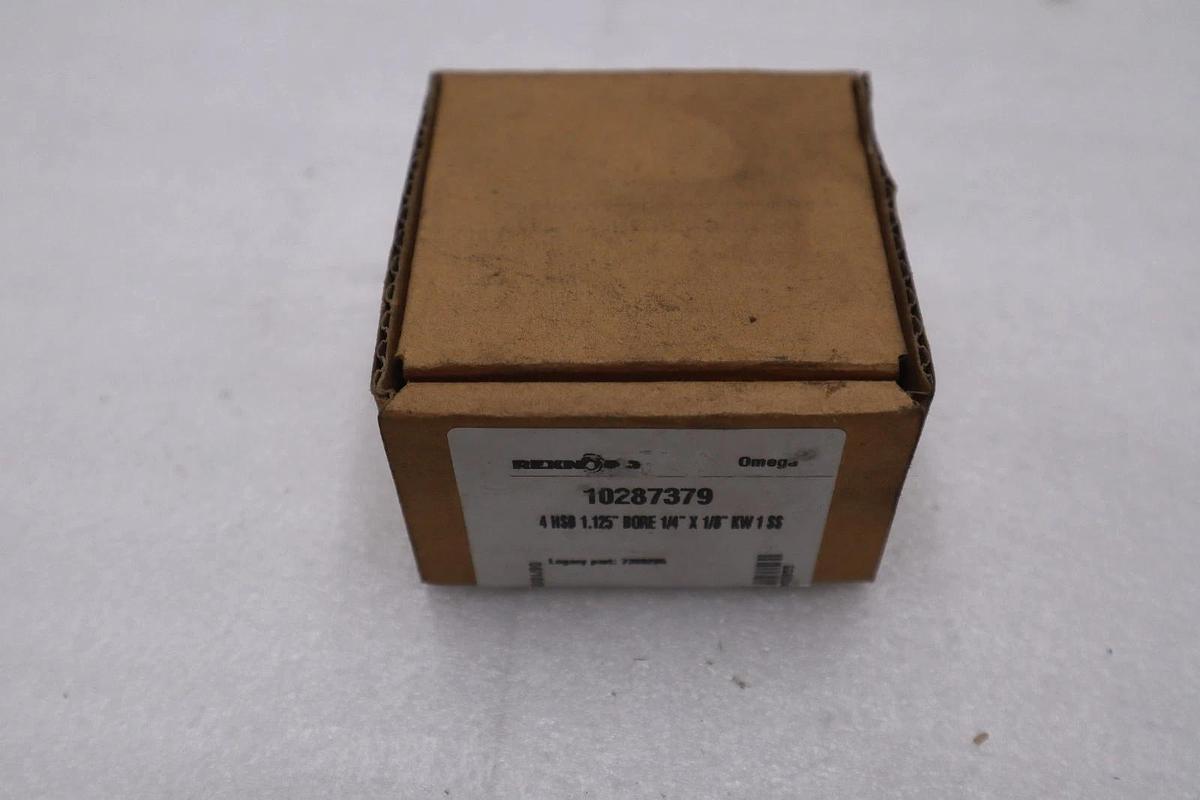 NEW OPEN BOX Rexnord 10287369 3 HSB 1.00 Bore 1/4 x 1/8 STOCK K3262CC