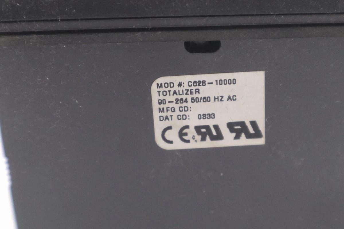 Used Veeder Root Digital Rate Meter Totalizer C628-10000 #K-3045