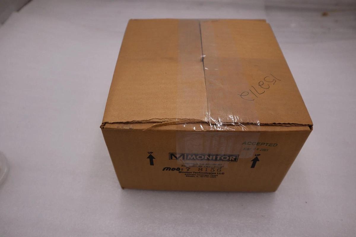 Used NEW MONITOR TECHNOLOGIES MODEL G BIN LEVEL INDICATOR 7-8156 STOCK H221