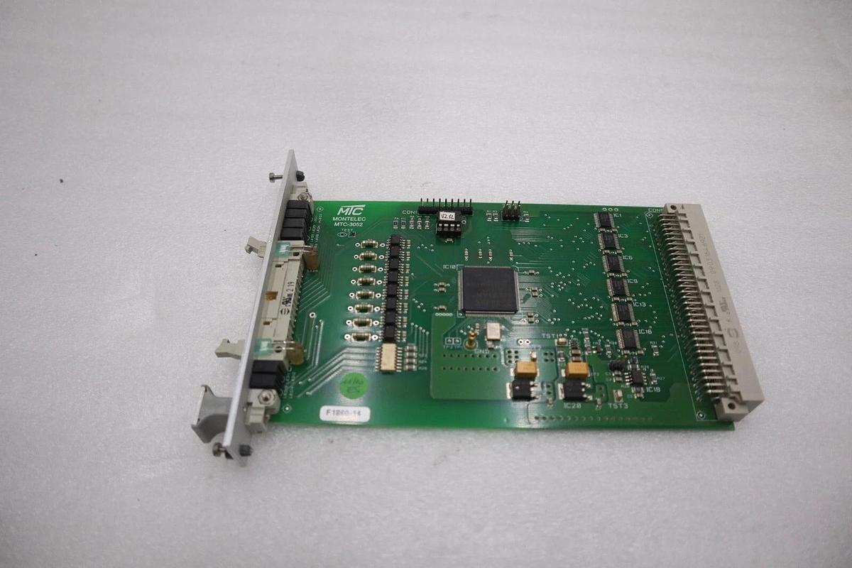 Used PASABAN FAST I/O MTC-3052 PLC CARD STOCK #3966-A