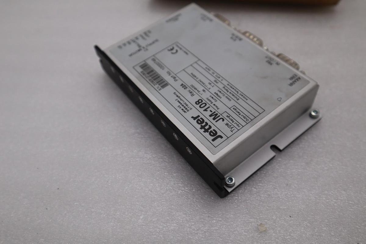 Used JETTER JM-108 REV 02A PART NO 10000749 Servo Drive STOCK H985A