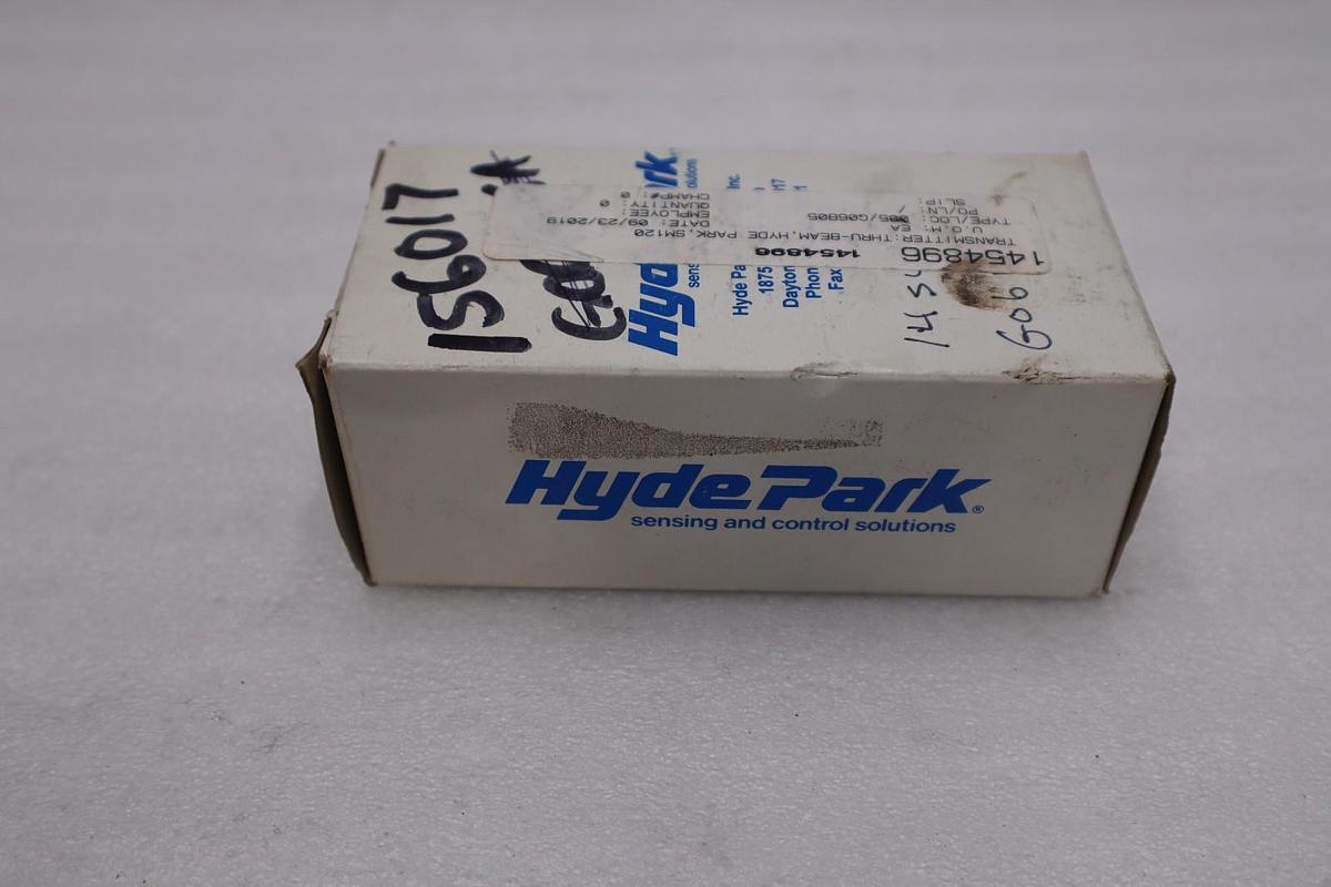 SCHNEIDER ELECTRIC SM120 THRU BEAM TRANSMITTER 15 VDC 60 MA MICROSONIC #H756A