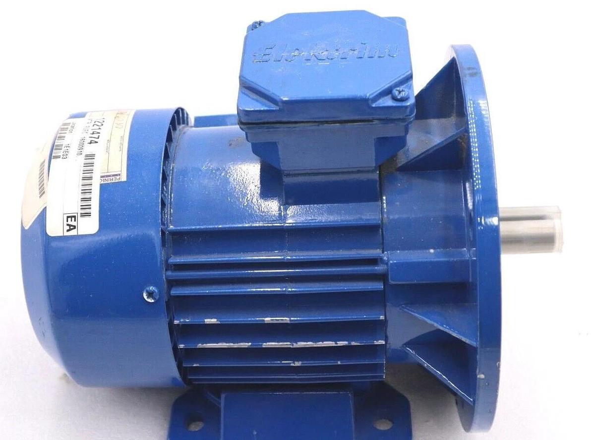 Used ELEKRIM MOTOR 3 SLH804A 460V 1680 RPM 1221474 MFD 2008 STOCK #1701