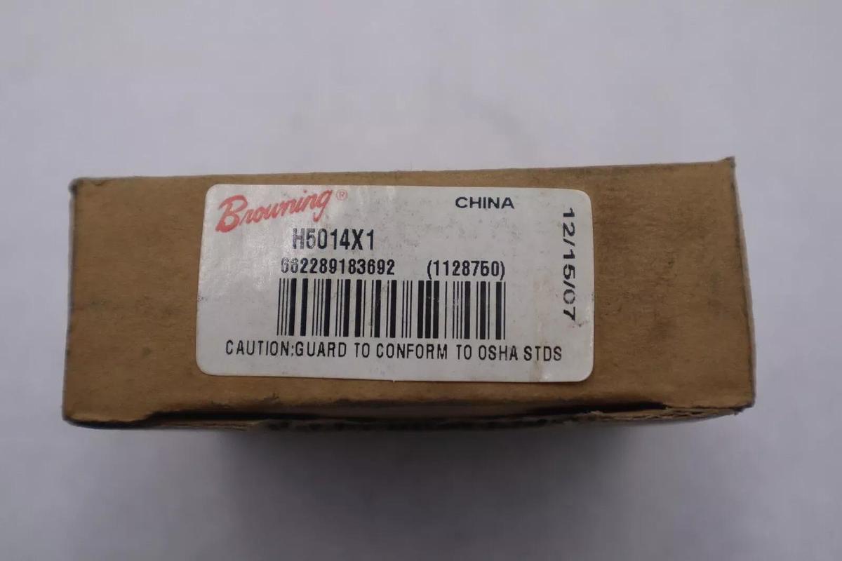 NIB BROWNING H5014 X 1 H5014X1 BORE SPROCKET 1" BORE 14 TEETH STOCK K-3274