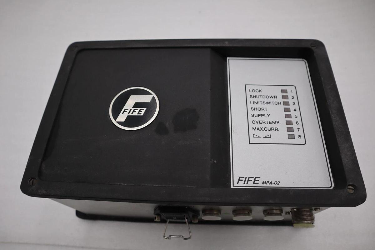Used FIFE CORP MPA-02 / MPA02 ACTUTATOR AMPLIFIER STOCK 1467A