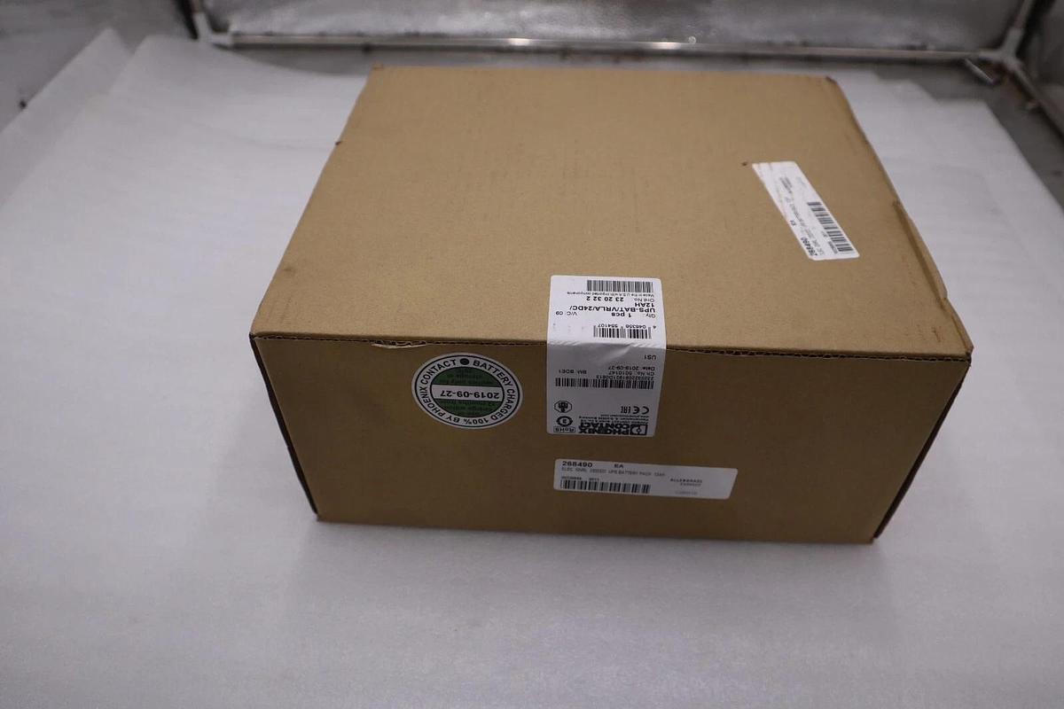 Phoenix Contact UPS-BAT/VRLA/24DC/12AH Battery Backup NEW SEALED BOX STOCK G124