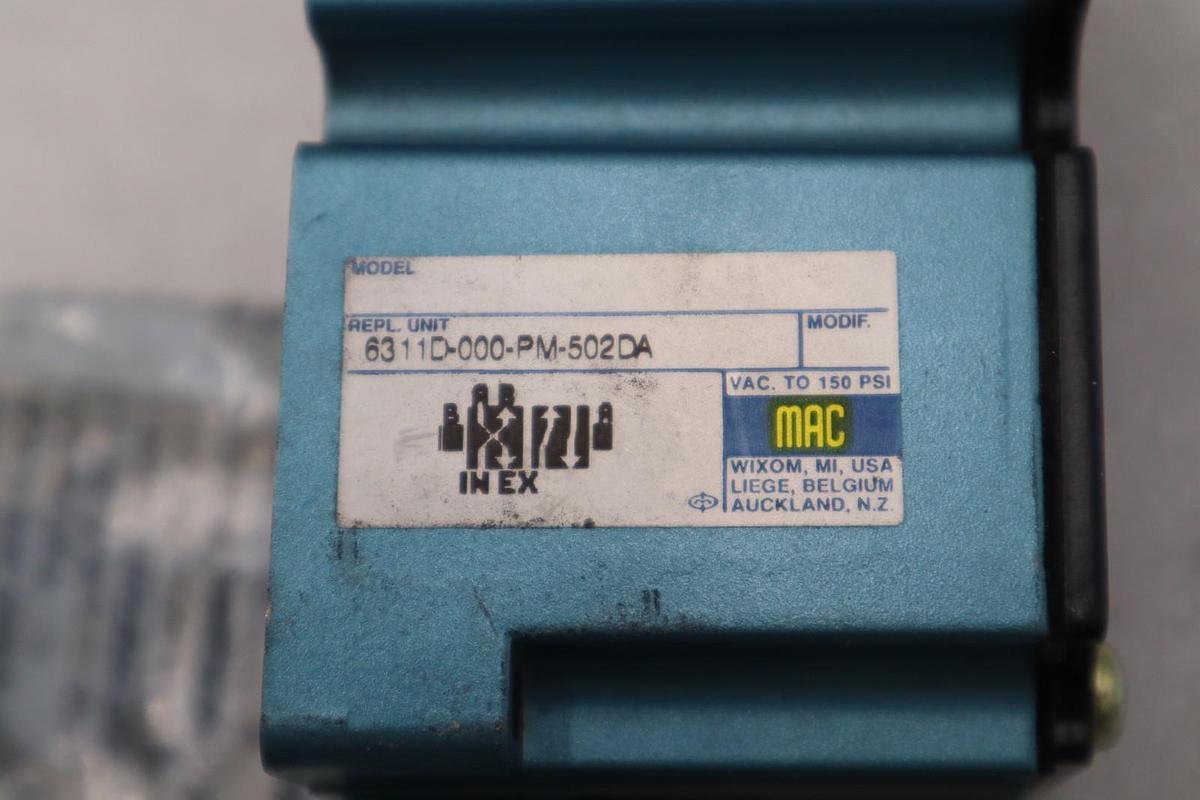 New MAC Valves 6311D-000-PM-502D Solenoid Valve STOCK H798A