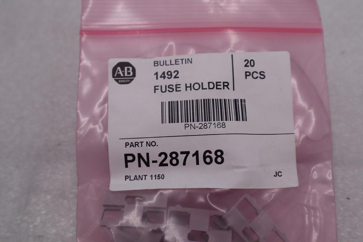 LOT OF 5 Allen-Bradley Bulletin 1492 Fuse Holder PN-287168 PLant 1150 #3496