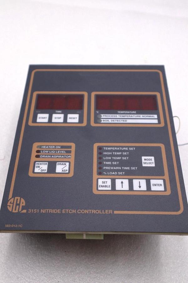 Used SCP GLOBAL TECHNOLOGIES 3151 NITRIDE ETCH CONTROLLER STOCK #2810