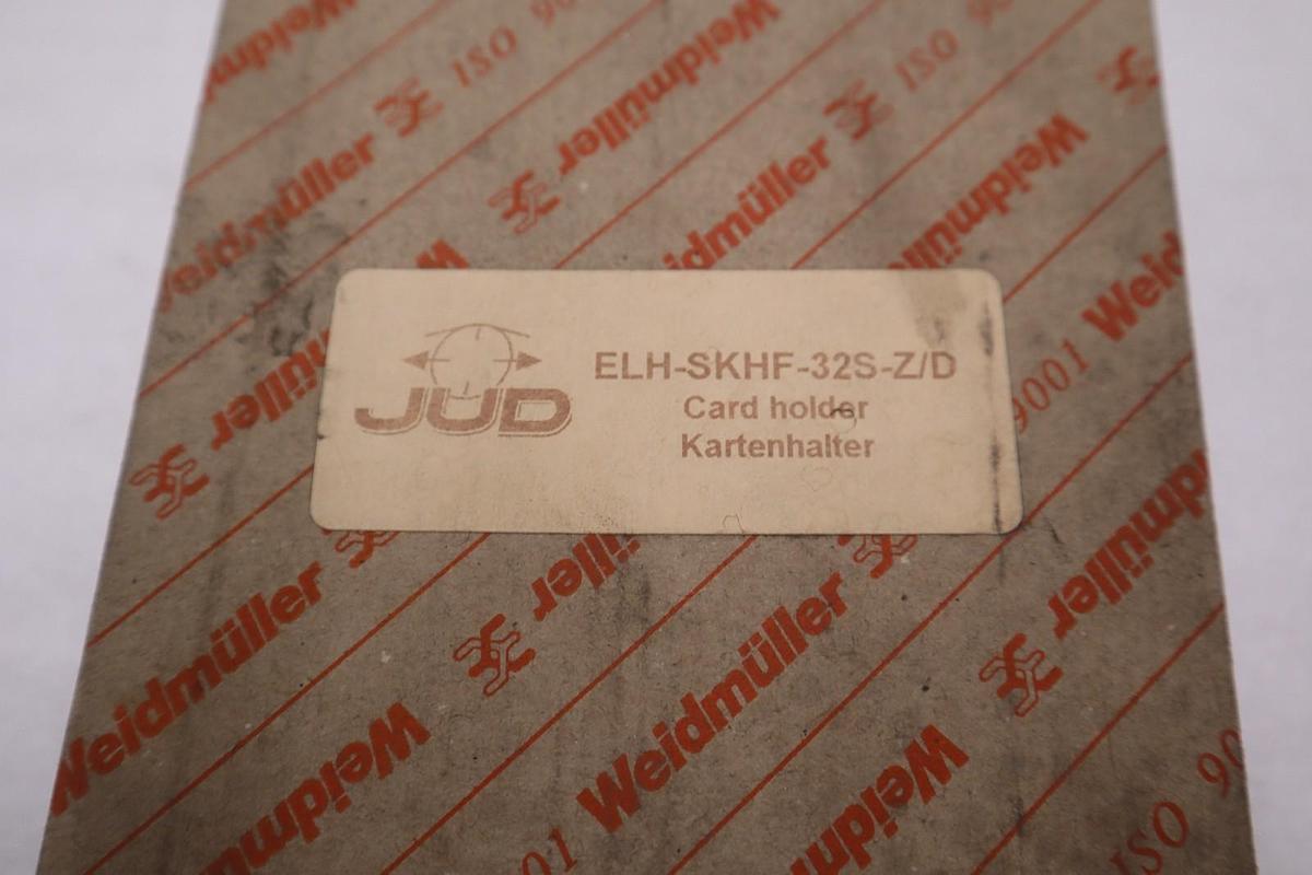 WEIDMULLER 0586961001 SKH F32 (Z&D) LP RH2 BACKPLAN - STOCK GF142A