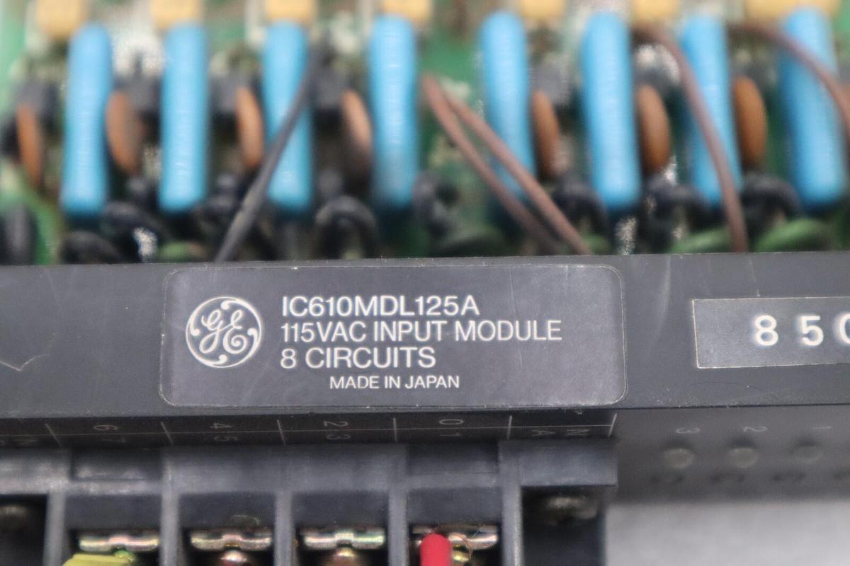 Used GE Fanuc IC610MDL125A Input 115 VAC 8 Point Module STOCK L-575C