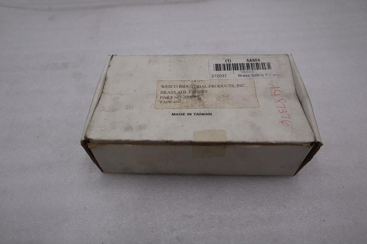 NEW Wesco 272037 Heavy Duty Brass Adjustable Shank Faucet STOCK H250A