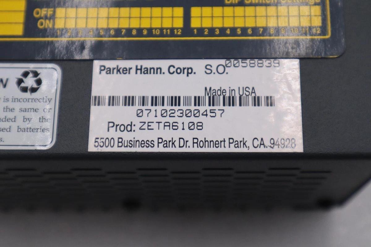 Used NEW PARKER ZETA6108 DRIVE STOCK 4908-A
