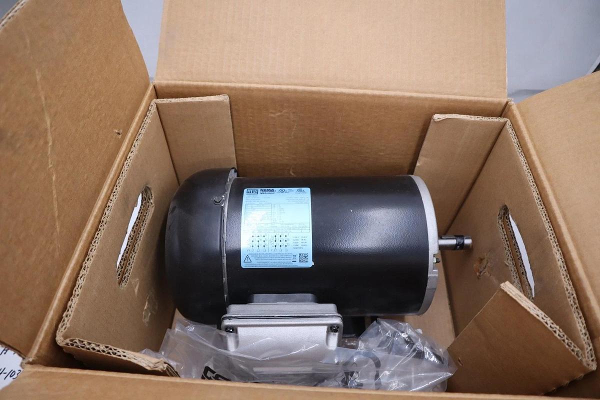 NEW IN BOX WEG 00118ET3E56-S MOTOR B/N 2635979 STOCK H1026