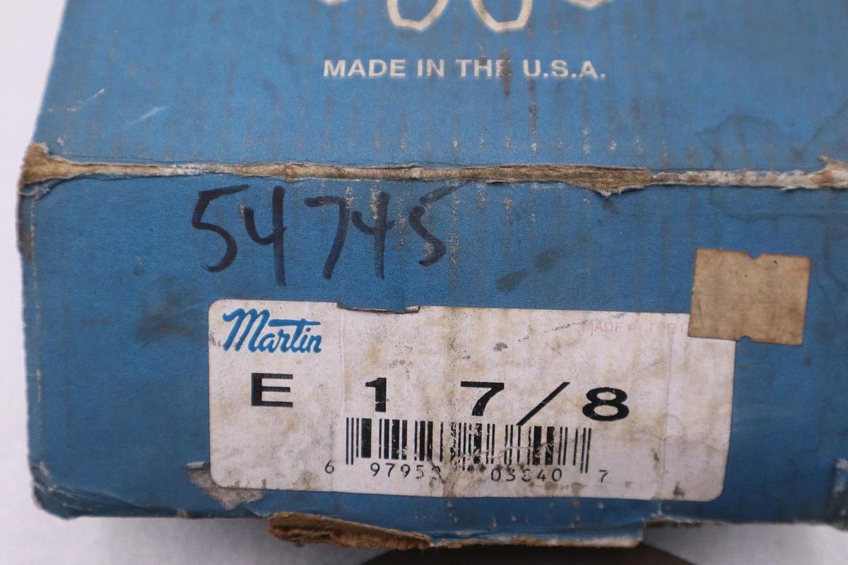NEW OPEN BOX Martin E 1 7/8 QD Bushing E 1-7/8 STK CC130