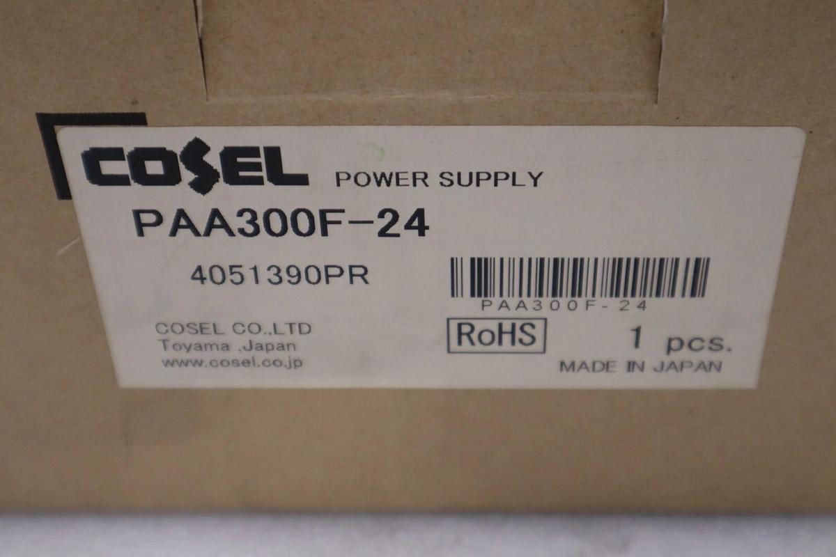 Used COSEL PAA300F-24 POWER SUPPLY NEW IN BOX STOCK H465