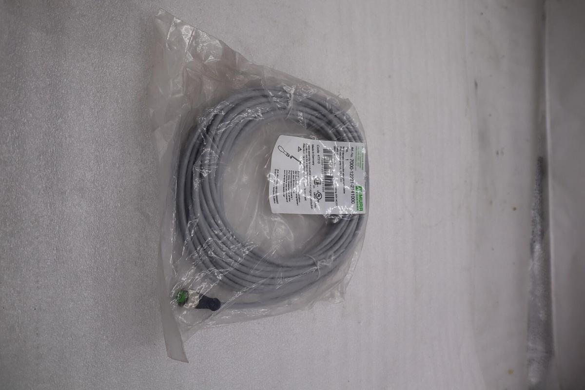 Murr Elektronik 7000-12221-2141000 CORDSET M12 FEMALE STRAIGHT STOCK 4909
