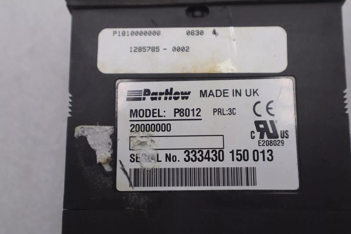 Used PARTLOW P8012 THERMOMETER #K-3043