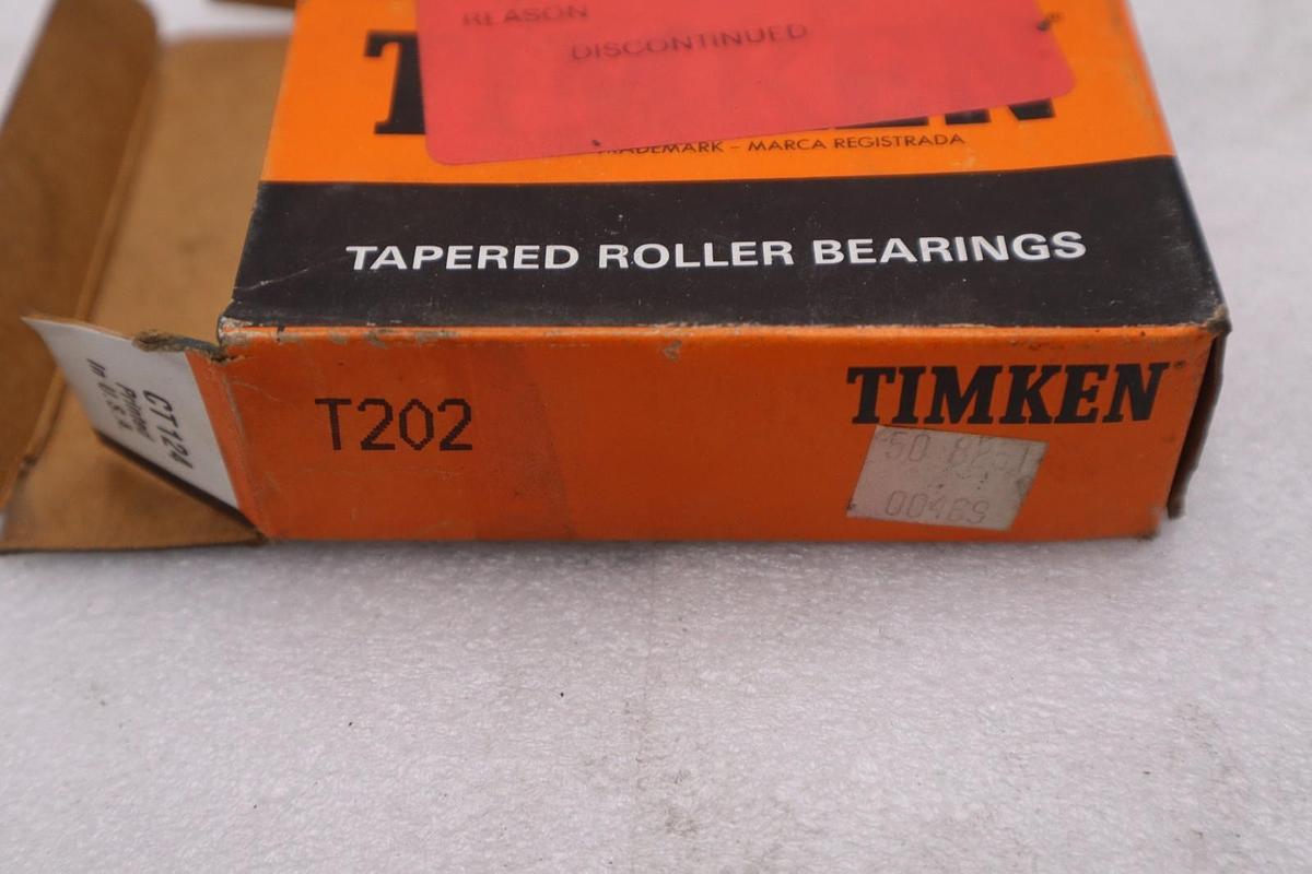 Used NEW OPEN BOX T202 Timken THRUST BEARING STOCK K-2984CC