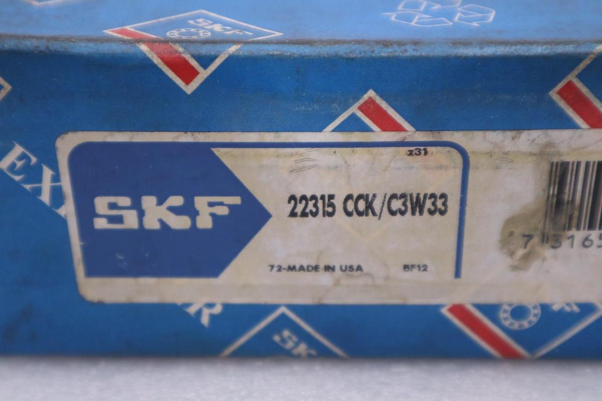 SKF 22315CCKC3W33/ 22315 CCK/C3W33 SPHERICAL ROLLER BEARING - NEW - STOCK 4919CC