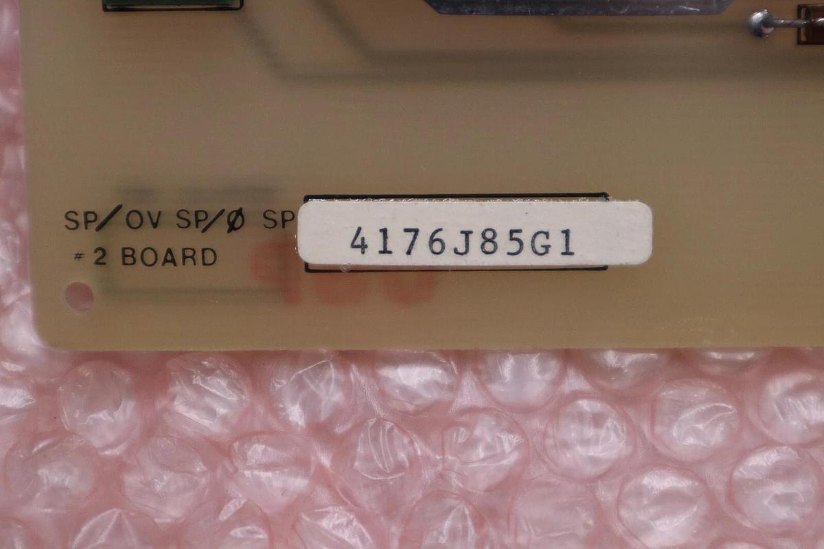 Used NEW GENERAL ELECTRIC 4176J85-G1 SP/OV SP/0 SP BOARD STOCK G667