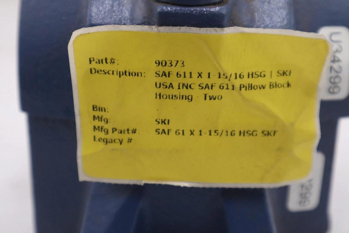 Used SKF SAF-611 / SAF611 - NEW NO BOX - STOCK CC159